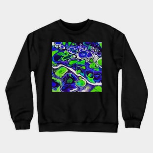 Stocksom Blue 12- and the Green Crewneck Sweatshirt